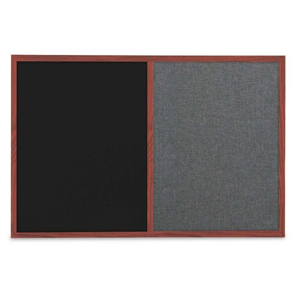 Slim Style Indoor Enclosed Corkboard, 36